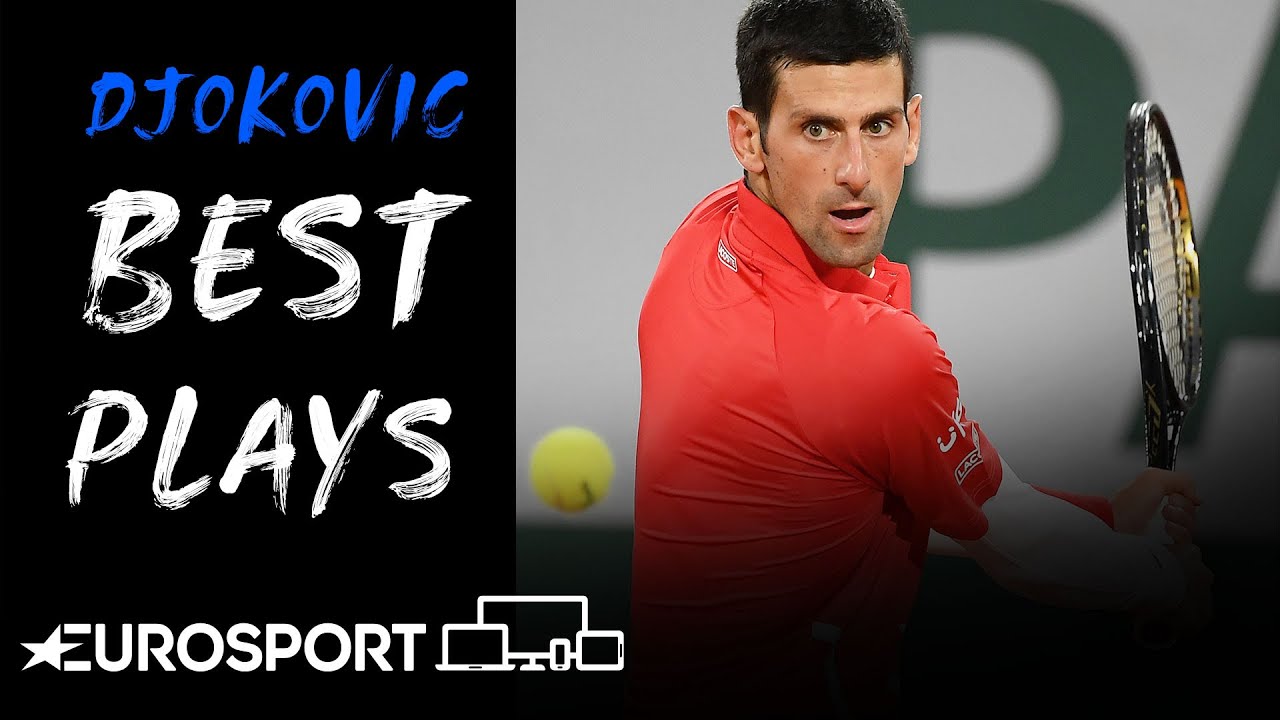 Novak Djokovic | Best Plays | Roland Garros 2020 | Eurosport
