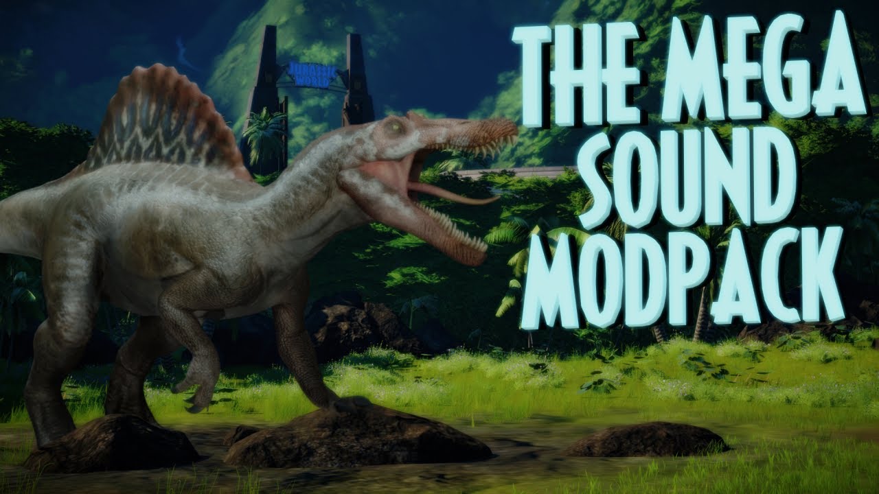 Mega Sound ModPack Update 2.0 Major Mod Overhaul! Jurassic World Evolution: Mod Trailer