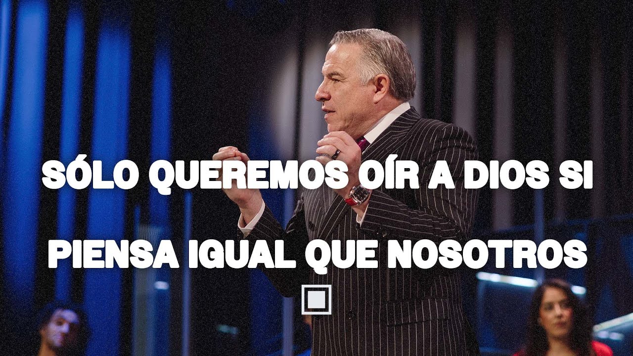 Tim Dilena | Sólo queremos oír a Dios si piensa igual que nosotros