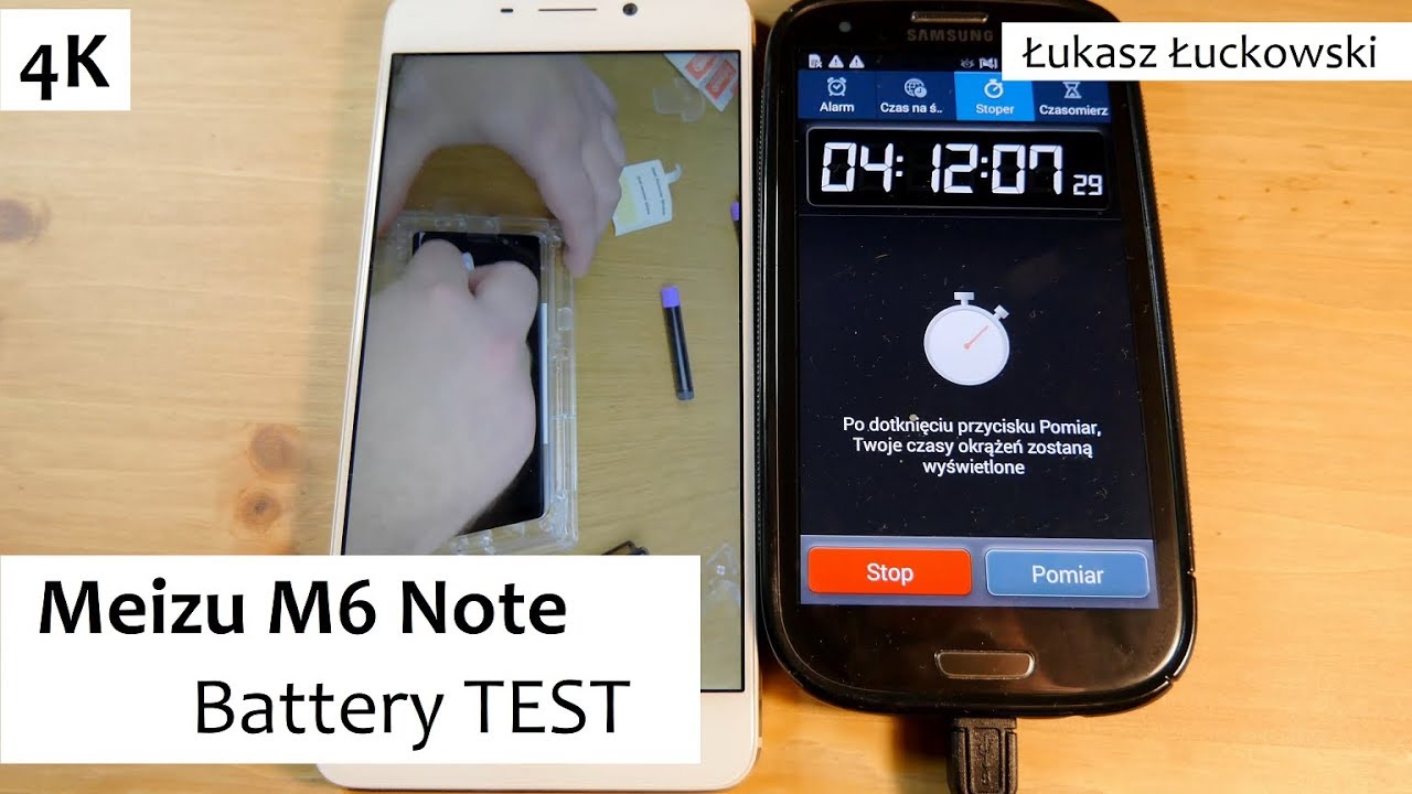 Meizu M6 Note Battery TEST | Bardzo wydajna Bateria! 4000mAh