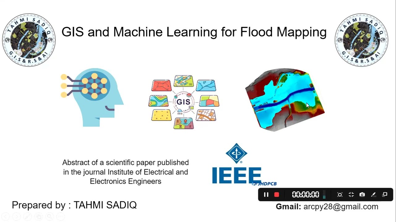 GIS and Machine Learning for Flood Mapping