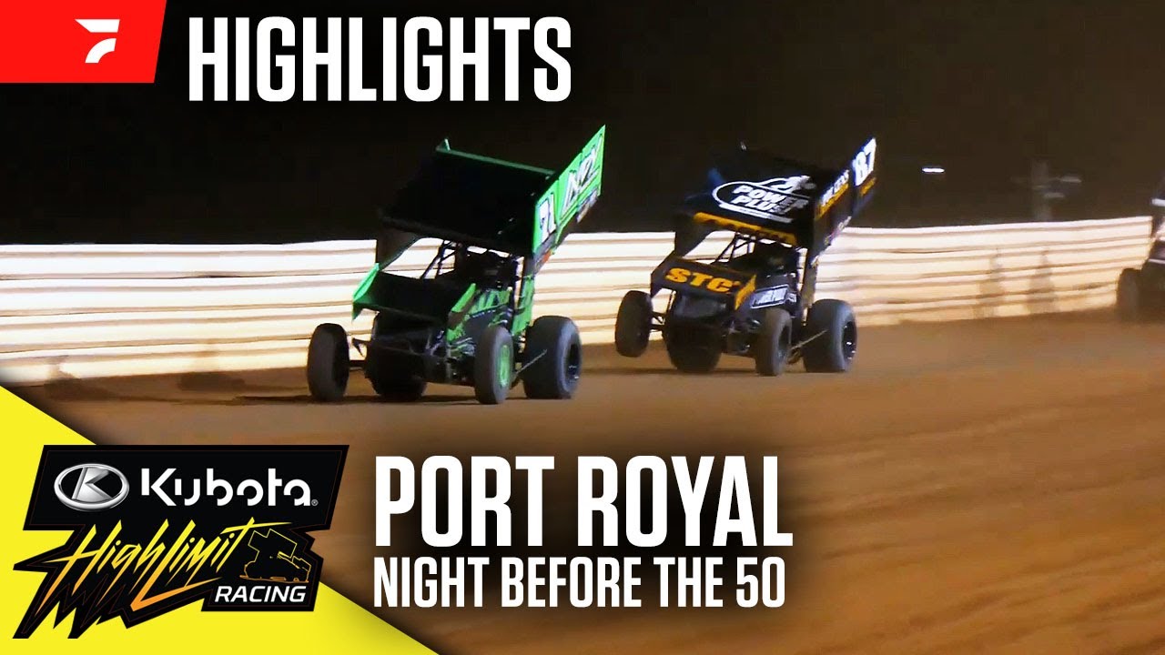Night Before the Tuscarora 50 | Kubota High Limit Racing at Port Royal Speedway 9/5/25 | Highlights