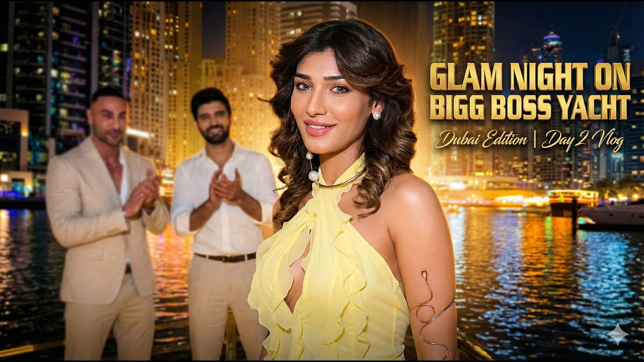 Nehal Chudasama Dubai Vlog – Day 2 | Yacht Party & Global Village