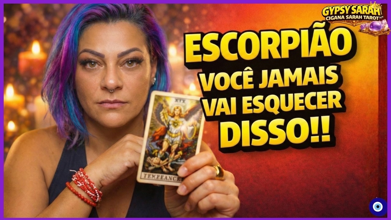 ESCORPIÃO♏️VAI FICAR MARCADO🌻VC VAI CHORAR DE GRATIDÃO! É ARREPIAR!!