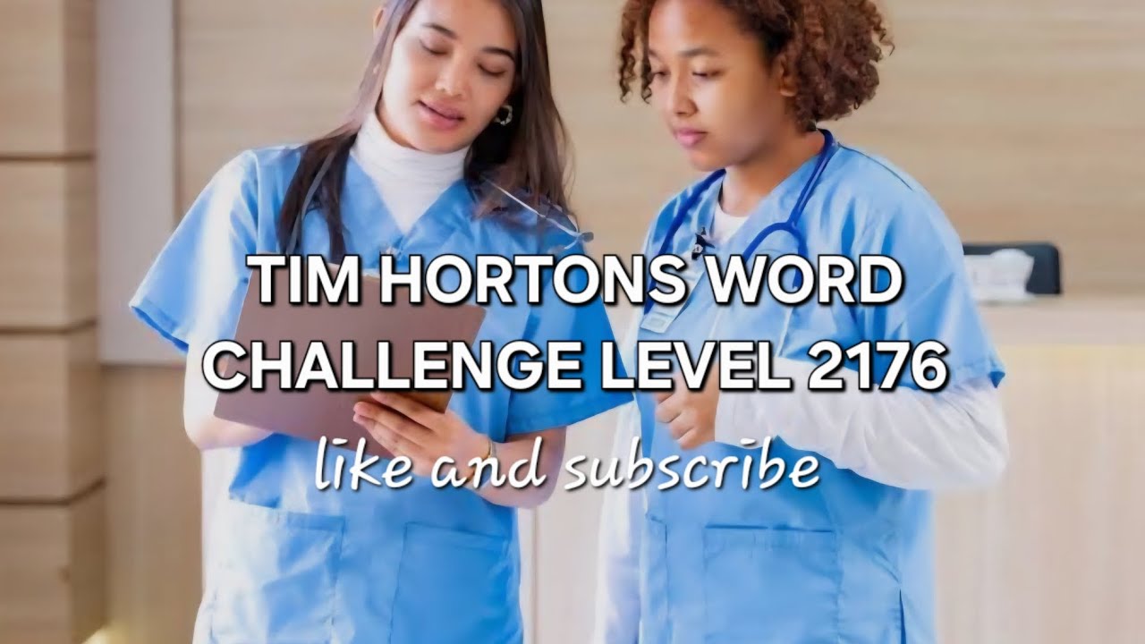 Tim Hortons Word Challenge Level 2176 #timhortons #free #newvideo #subscribe 