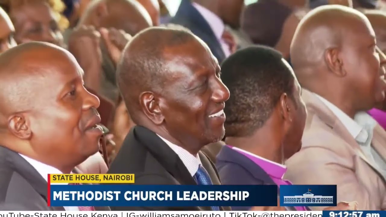 RUTO HOSTS METHODIST BISHOPS IN STATE HOUSE!!