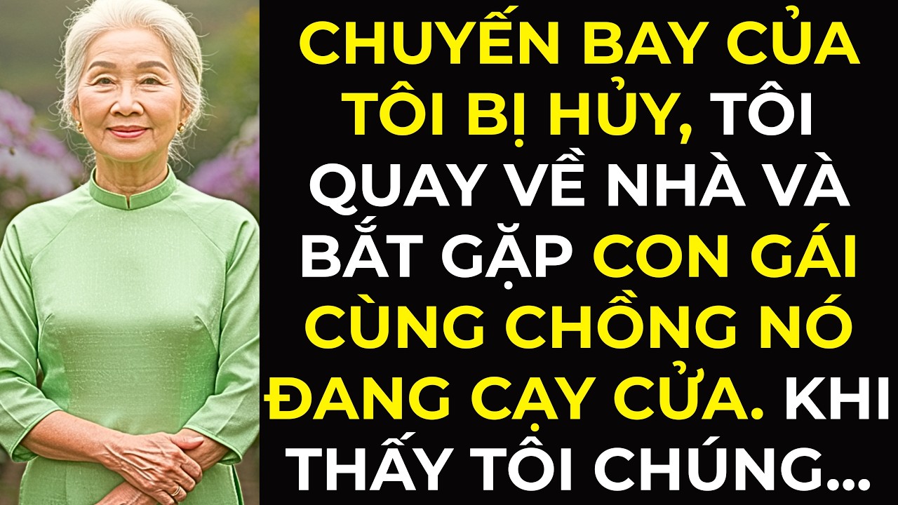 Tôi quay về nhà và bắt gặp con gái cùng chồng nó đang cạy cửa. Khi thấy tôi chúng...