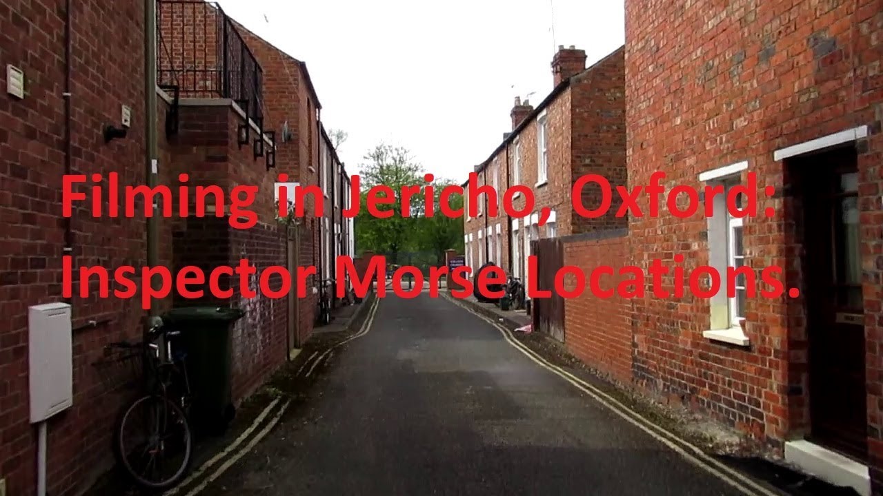 Filming in Jericho, Oxford: Inspector Morse Locations. (Including Bookbinders Pub)