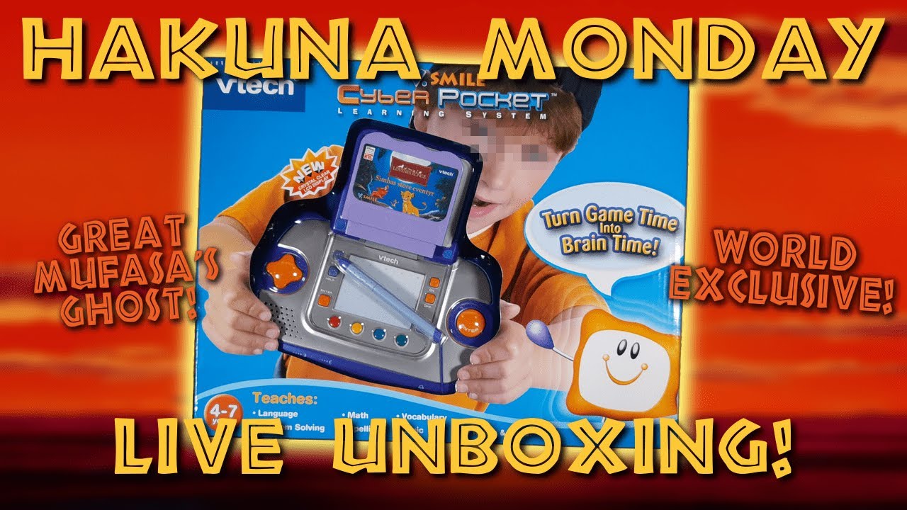HAKUNA MONDAY! | V.Smile Cyber Pocket Live Unboxing | 2022-12-05