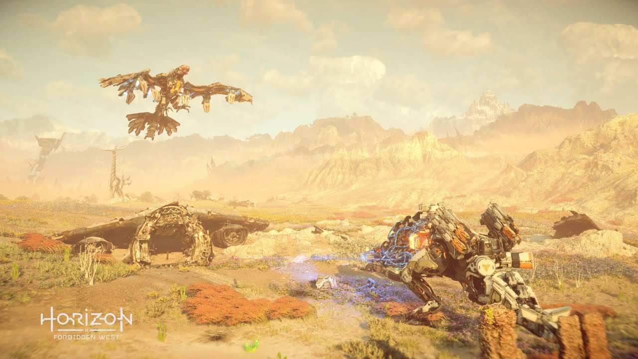 THUNDERJAW VS STORMBIRD / Horizon Forbidden West
