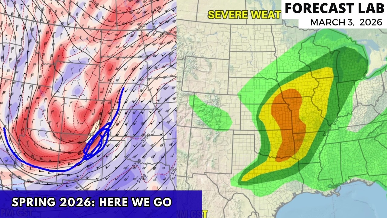 Fri 3/6/26 - US weather | ENHANCED RISK on the Great Plains | Tornado potential