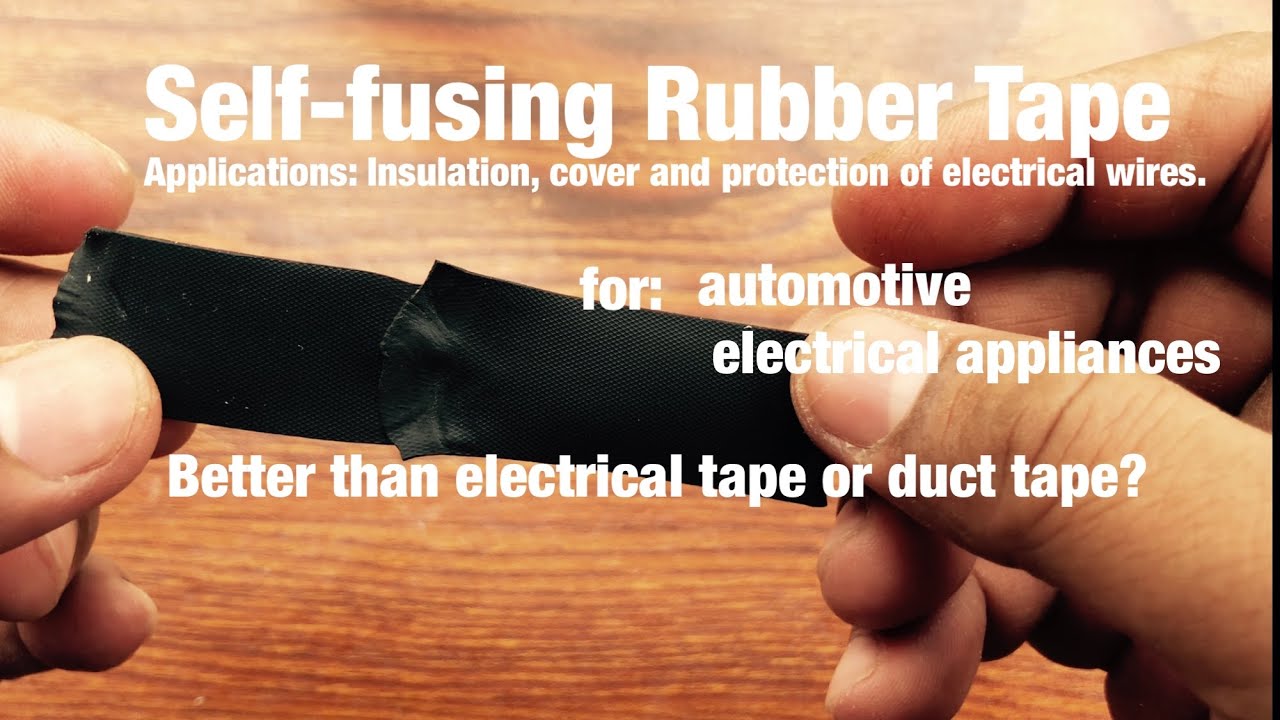 Self-fusing Rubber Tape Mas Astig Kaysa Duct Tape | Pinoy DIY