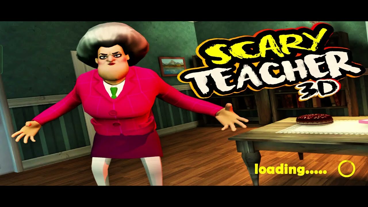 Scary Teachers 2 part||Gaming Video||Cut the teacher Dress||Revenge Teachers 