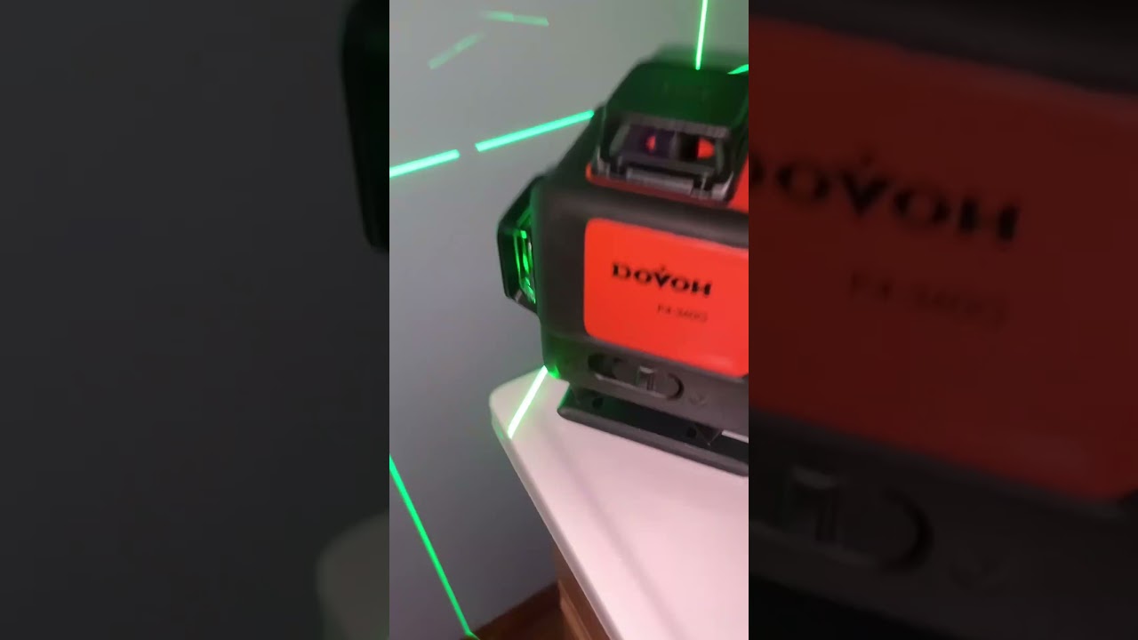 DOVOH Self Leveling Laser. My new FAVORITE Tool #laserlevel #DOVOH #plumbing #plumber