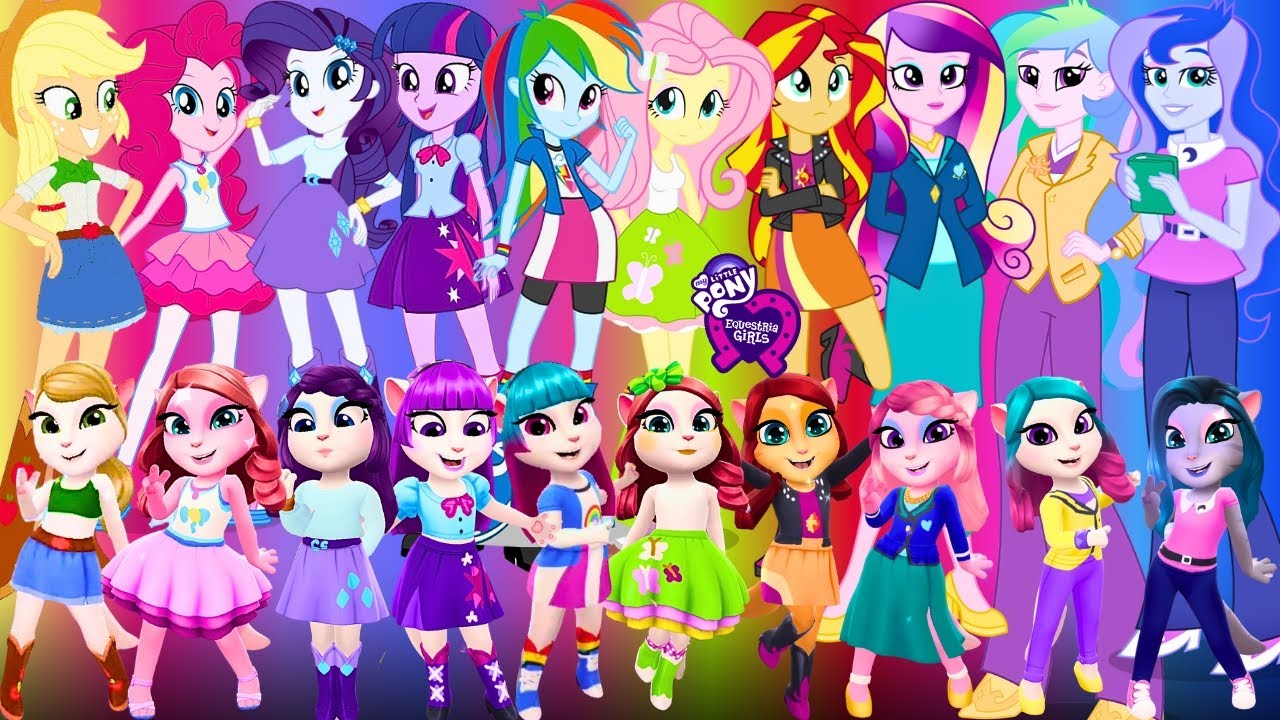 🌈 MY LITTLE PONY: EQUESTRIA GIRLS ➕ ANGELA | Cosplay Makeover | ALL GIRLS 2.0