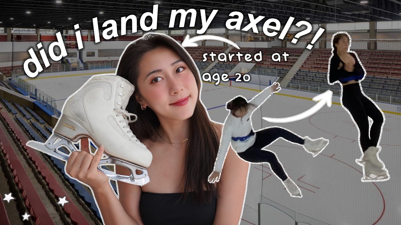 Skating Diaries | Axel Figure Skating Training Progress (beginner who started skating later in life)
