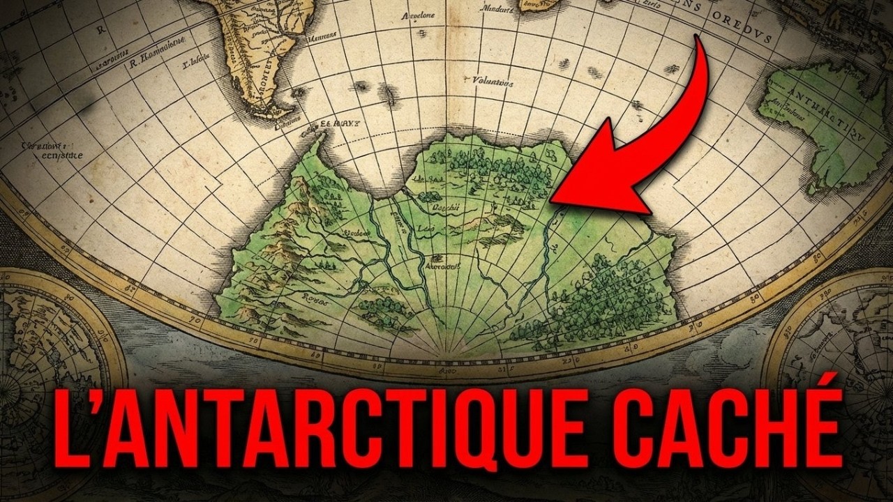 Pourquoi les cartes de 1500 montrent l'Antarctique sans glace (Ce qu'ils cachent)