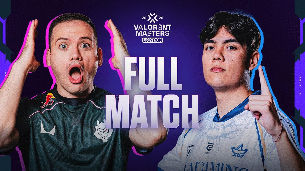 G2 vs. XLG - FULL MATCH - VALORANT Masters London &mdash; Playoffs