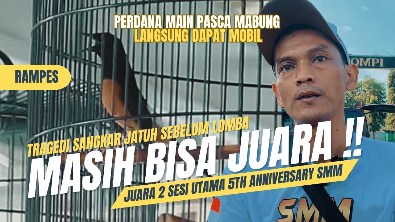 Murai Apa Ini ‼️Sebelum Lomba Sempat Jatuh Tapi Masih Bisa Juara Dapat Mobil