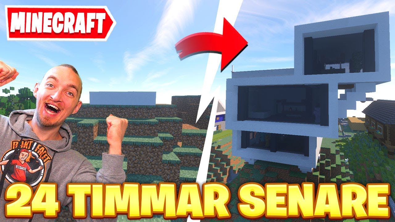 VI HAR 24 TIMMARS BYGGTÄVLING I MINECRAFT