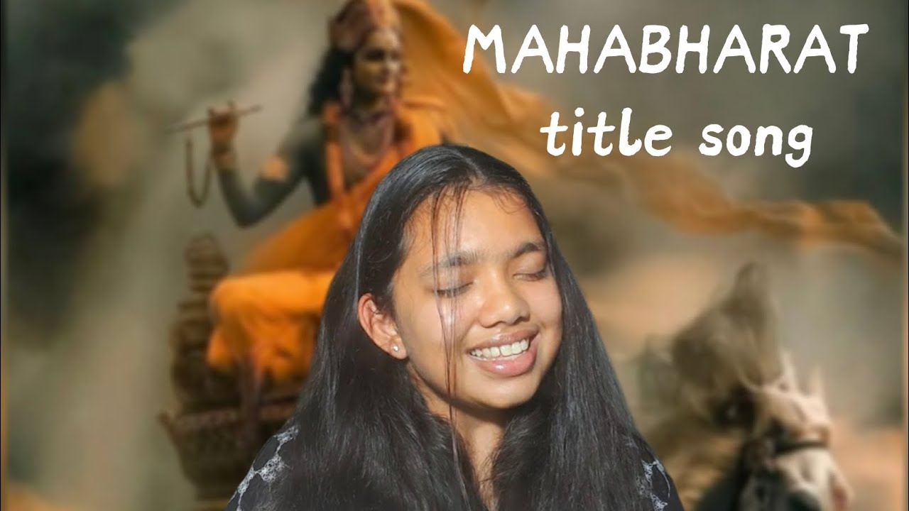 Mahabharat title song🦚 #femaleversion |ESHNA JAIN|