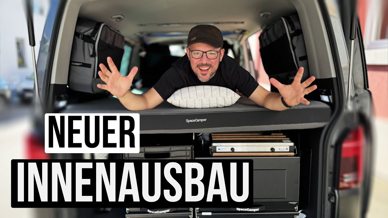 Vom Multivan zum Campervan- Einbau SpaceCamper Modular für VW T5, T6, T7