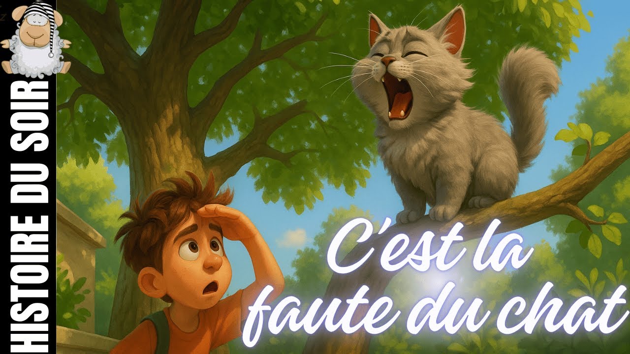 C'est la faute du chat 🐱l histoire et conte l histoire du soir l histoire pour s'endormir