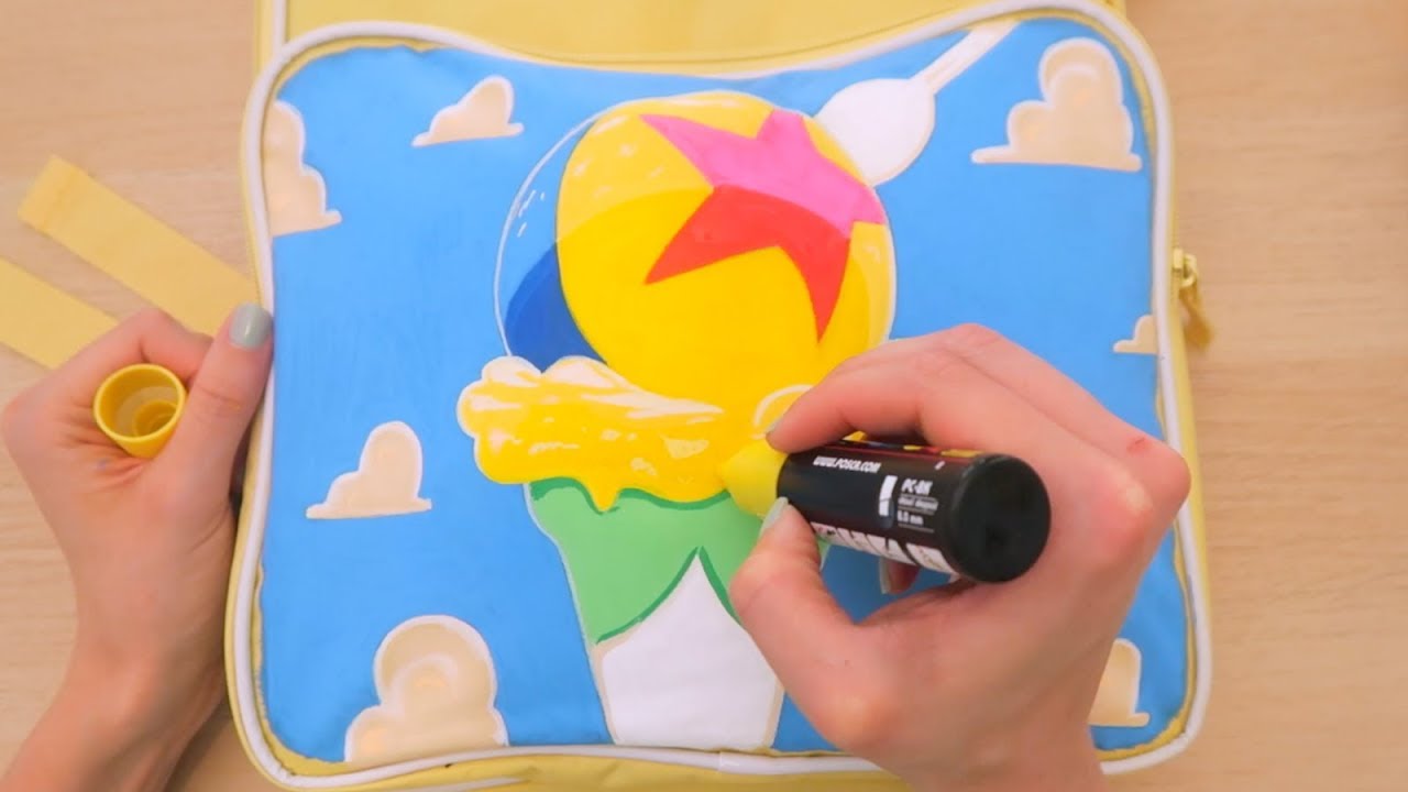 Artist Uses POSCA for FIRST Time // PIXAR DIY