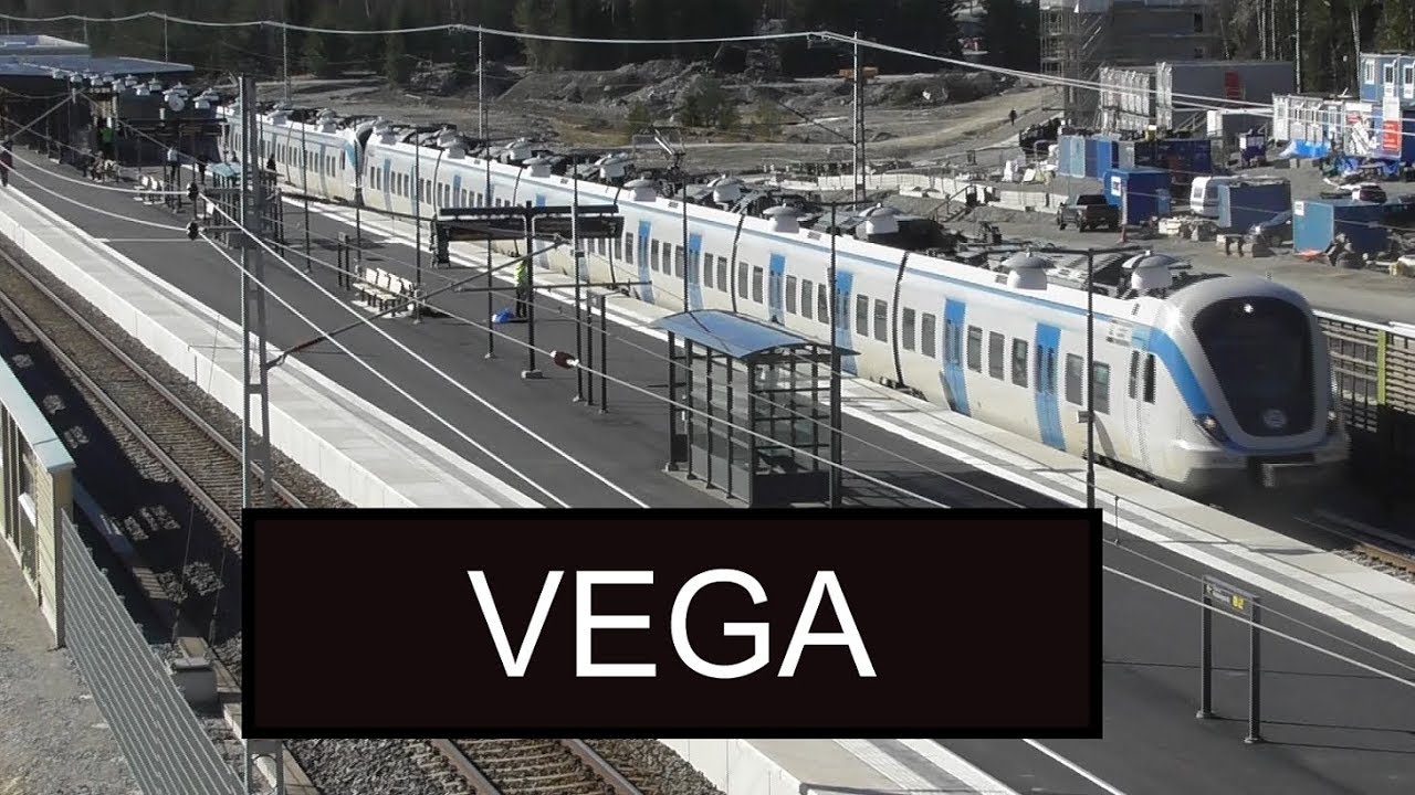 Invigning av SLs nya pendelt&aring;gsstation Vega i Haninge, Stockholm