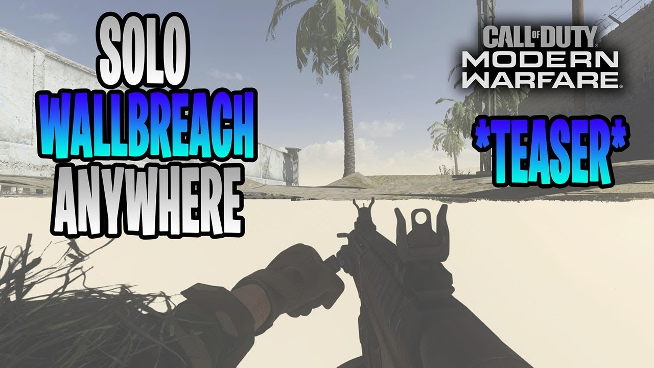 COD MW: Solo Wallbreach Anywhere | Under Maps Out Of Maps TEASER Working Online All Maps (A.P 1.13)