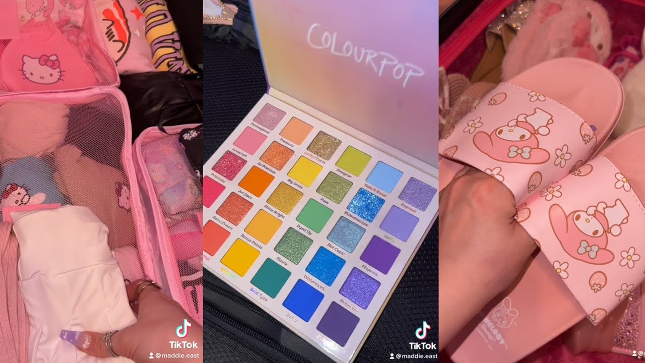 ASMR Pack With Me | TikTok 💜