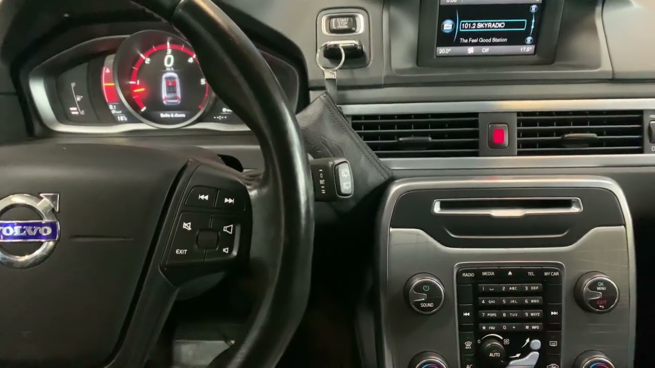 Volvo V70 изменить язык меню