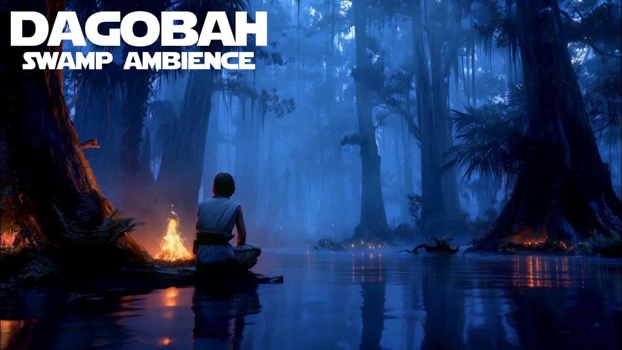 Dagobah Swamp Ambience | Luke Skywalker’s Campfire Reflections - Star Wars ASMR