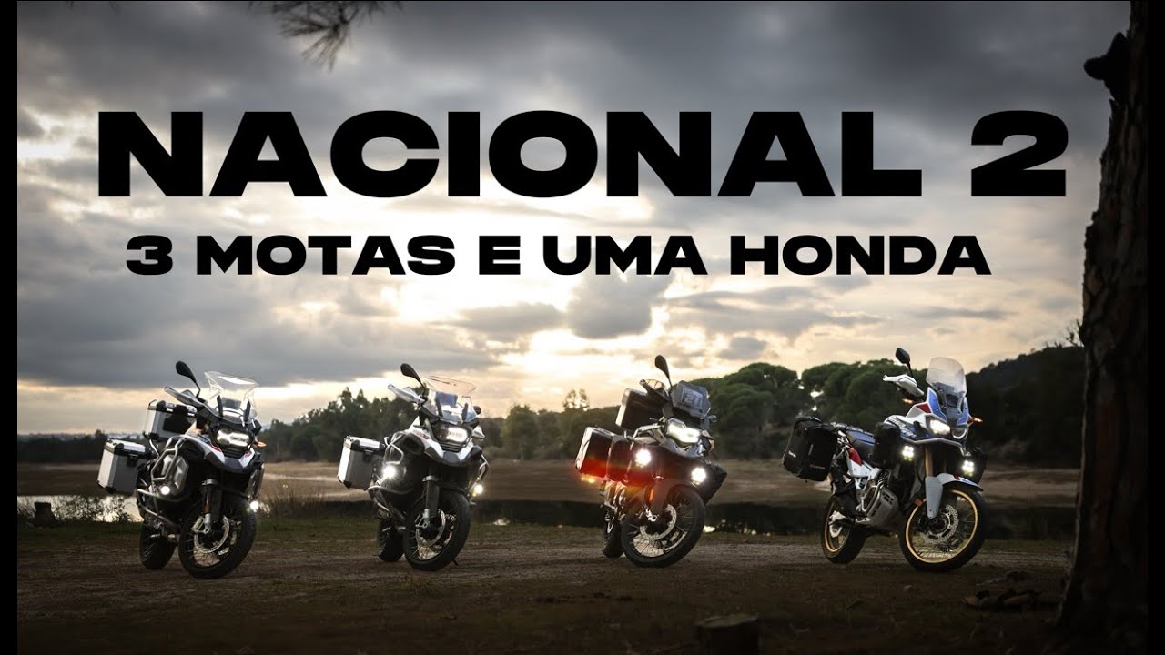 Nacional 2 - 3 Motas e 1 Honda