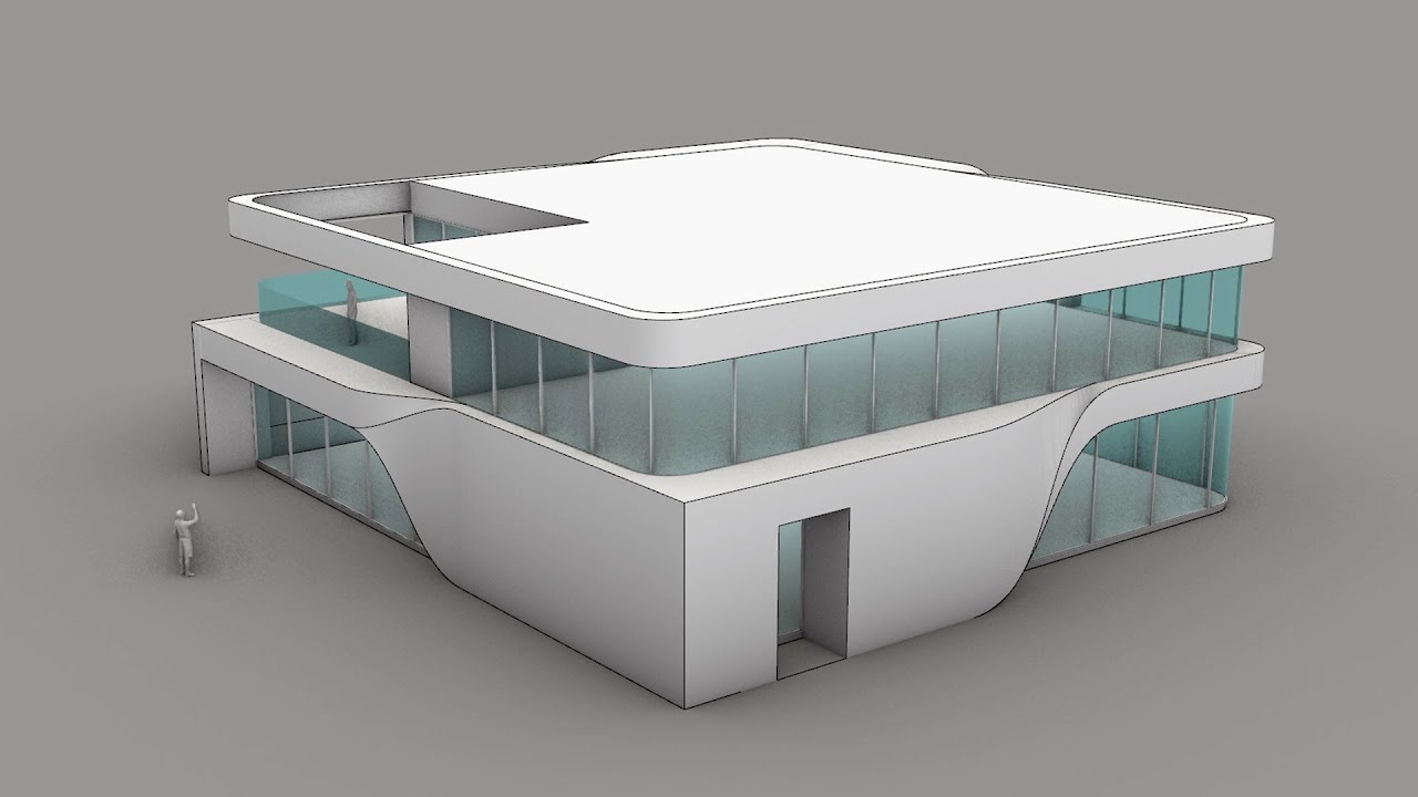 Twisted House - Rhino modelling tutorial