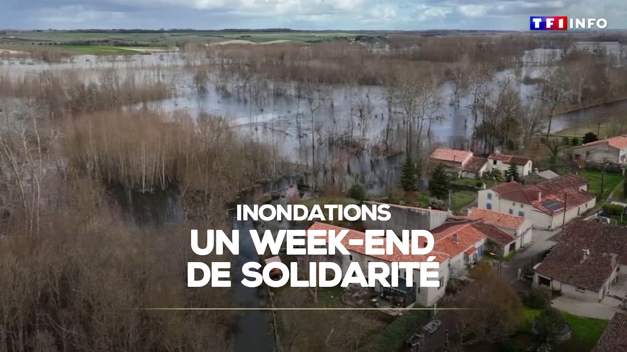 Inondations : un week-end de solidarité｜TF1 INFO