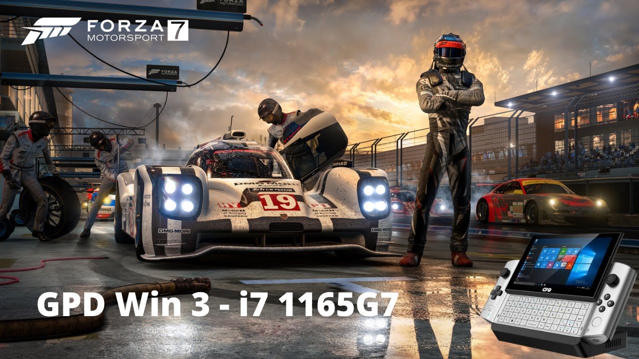 GPD Win 3 - i7 1165G7 - Forza Motorsport 7