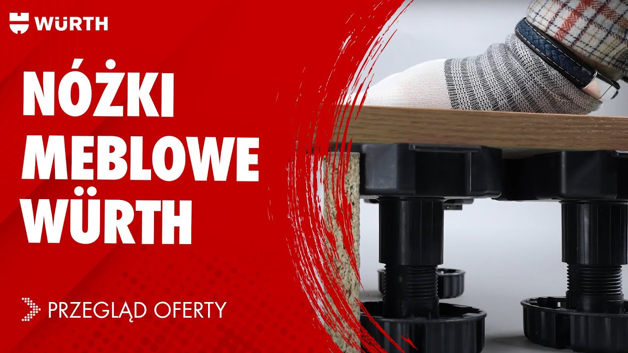 Nóżki meblowe Würth