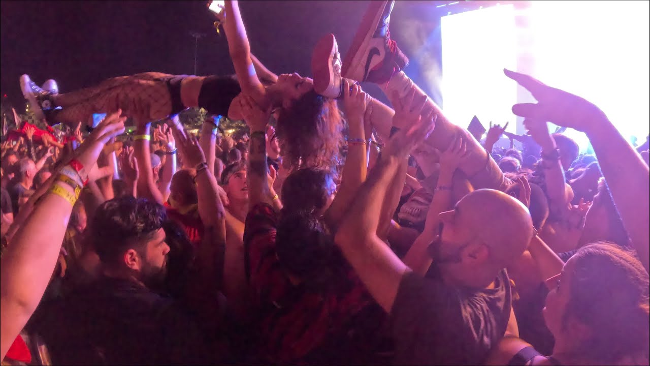 Slipknot Live @ Welcome to Rockville 2024 Pit Cam 05-12-2024 Day 4