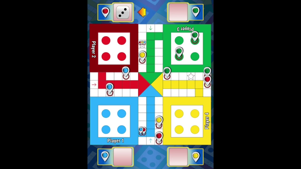 Tricks and Tips Ludo King | How to Win Ludo King | 4 players gameplay | Ludo king #439 #gameplayà