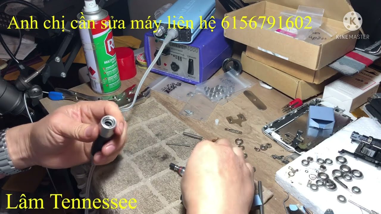 Sửa Máy Dũa Móng Tay KUPA MANI PRO KP-60 /KUPA MANI PRO KP-60 repair