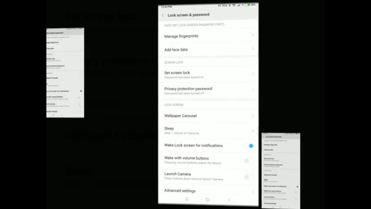 How to setup Face Unlock feature on Xiaomi Redmi Note 5 Pro