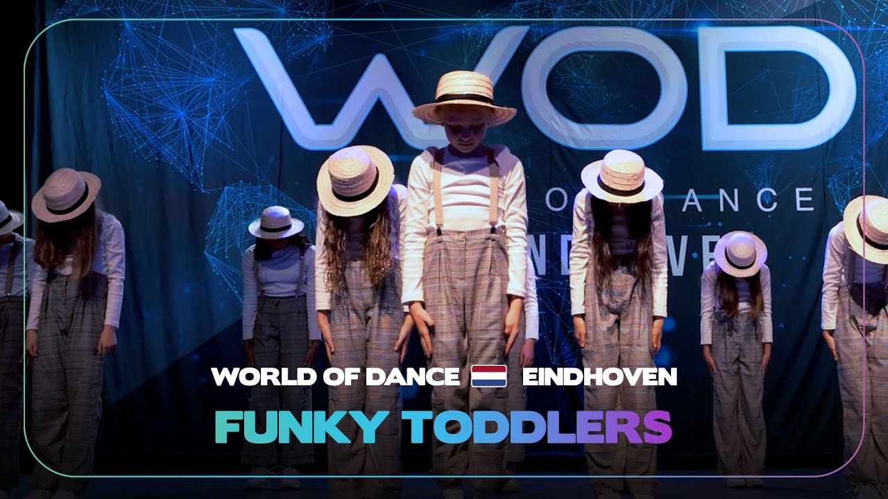 FUNKY TODDLERS 3rd Place I JUNIOR DIVISION I World of Dance Eindhoven 2023  I #WODEIN