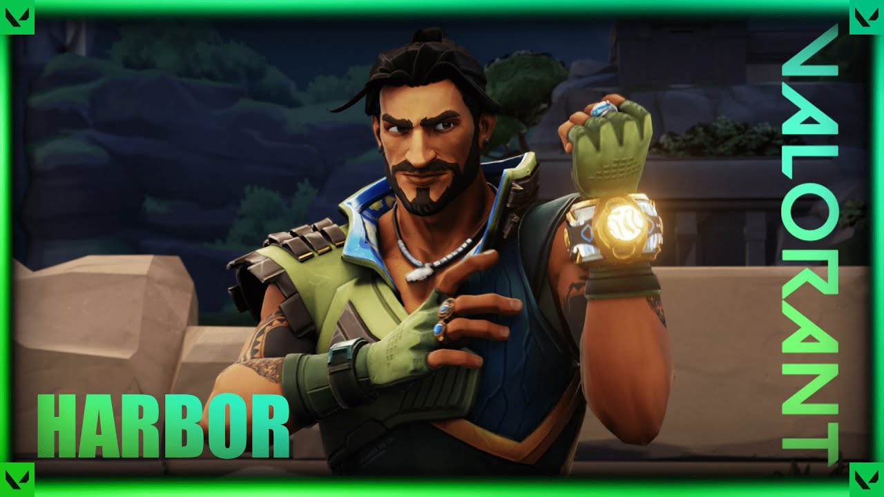 Harbor Agent Select Animation ( Valorant 3D )