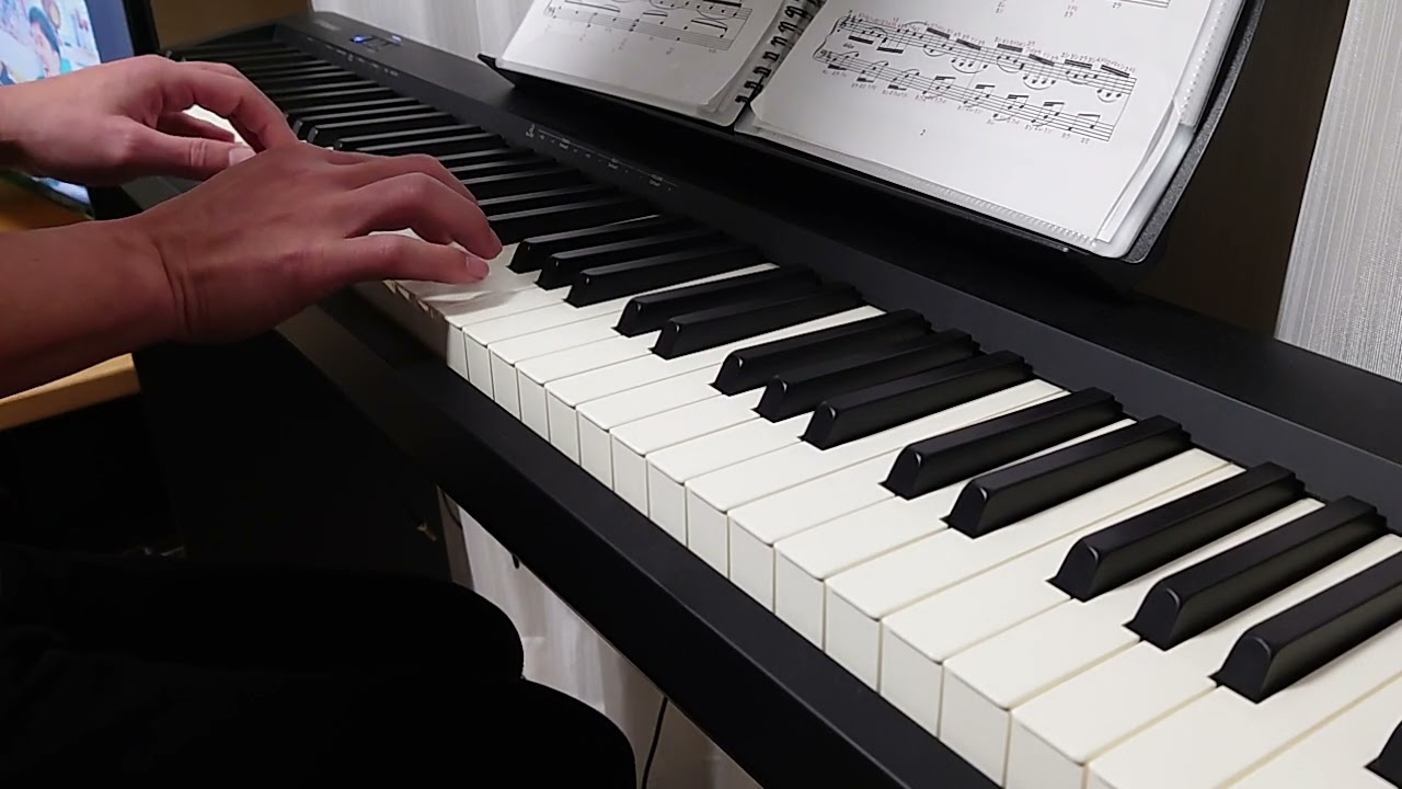 【ピアノ練習】Canon and Gigue in D major 12日目