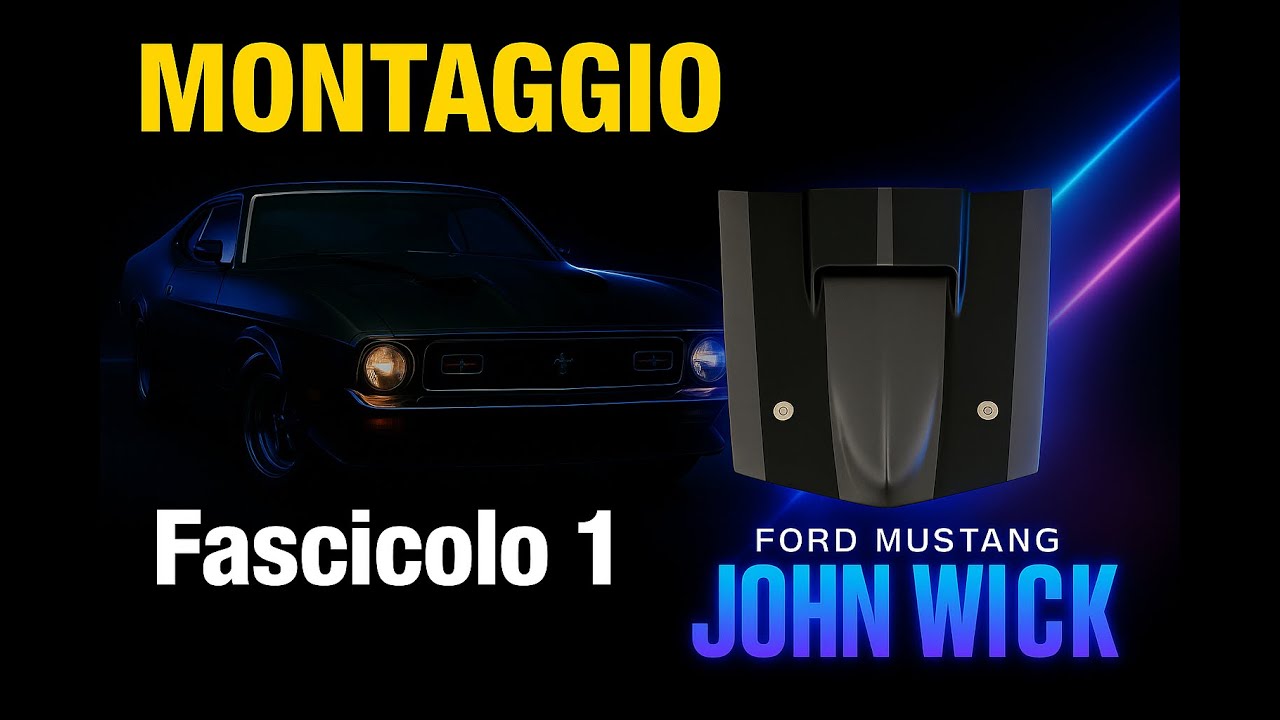 Ford Mustang John Wick De Agostini Collectibles | Montaggio Fascicolo 1