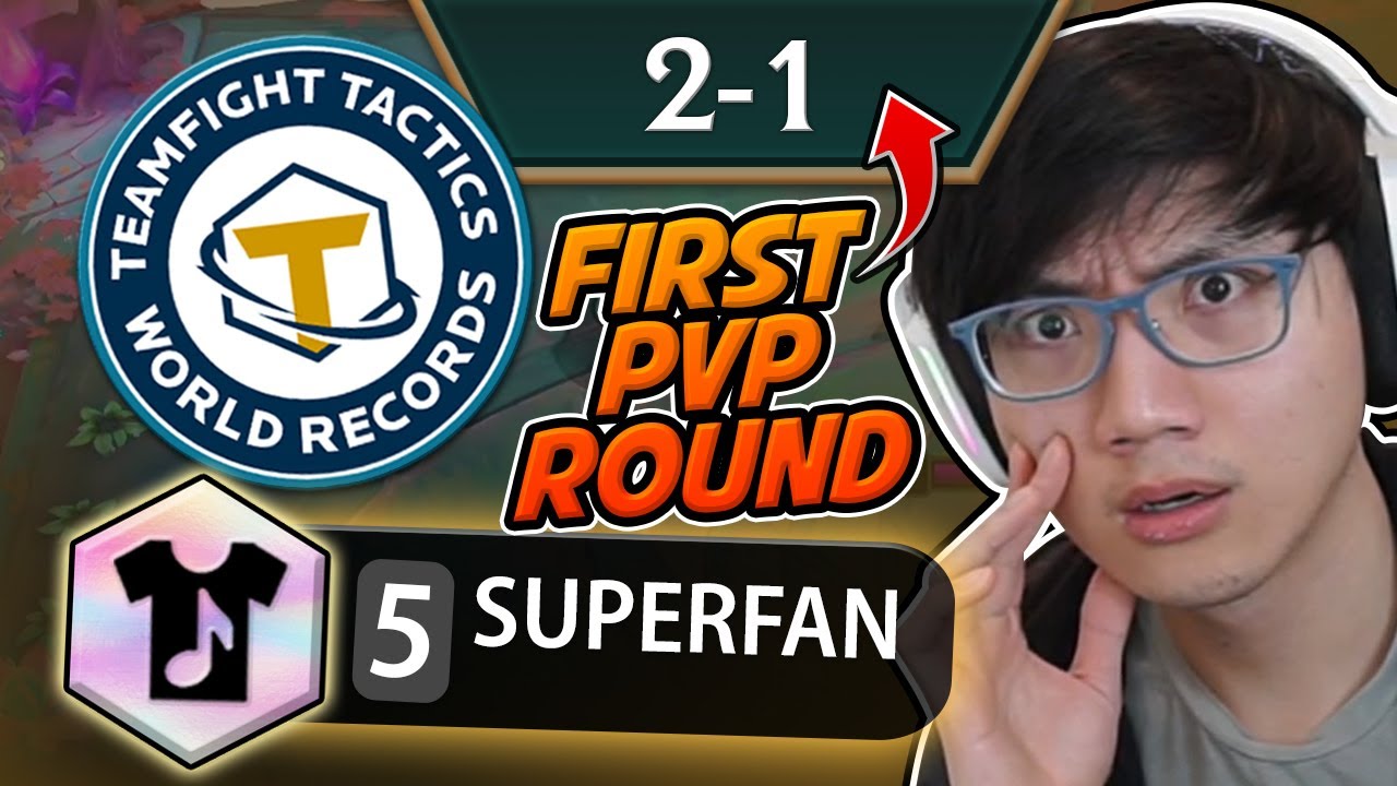 1st PVP Round and I already have Superfan 5 (World Record)