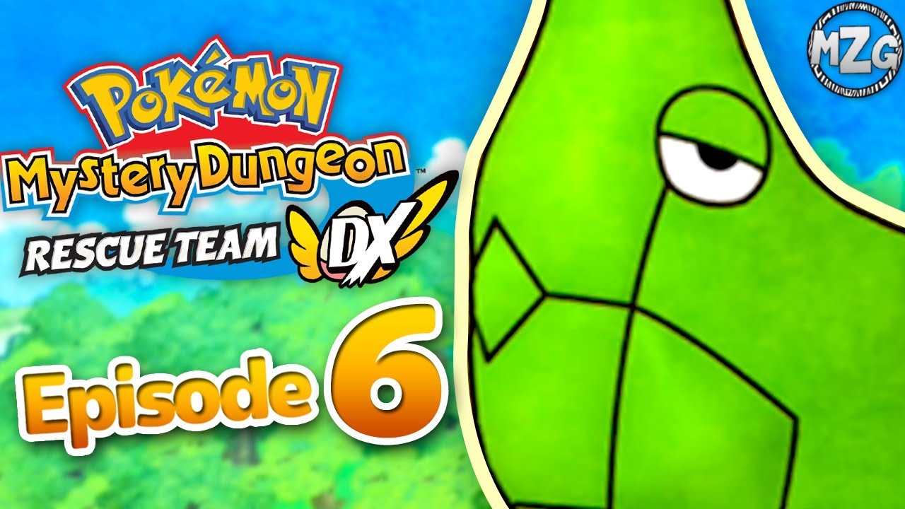 Pokemon Mystery Dungeon Rescue Team DX Gameplay Walkthrough Part 6 - Saving Metapod! Sinister Woods!