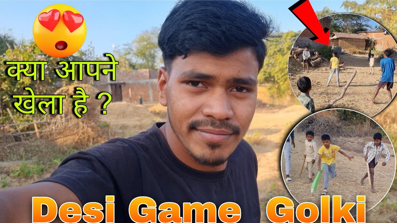 Hamara  Desi Khel Golki 😍 | Rahul The Vlogger 