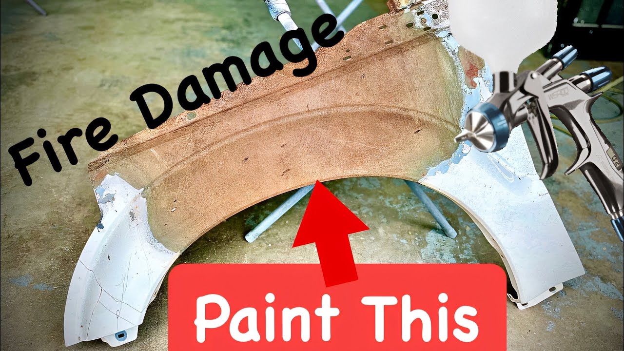 🔥 Refinishing Fire Damaged Body Panels For Paint On Your Hotrod Or Project Vehicle 💦